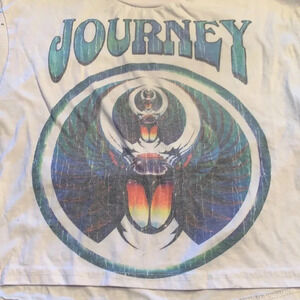 Journey Embellished Band Tee Shirt